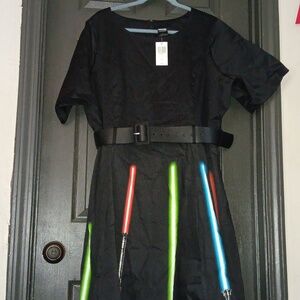 Her Universe Star Wars: The Clone Wars Lightsabers Retro Dress size 20